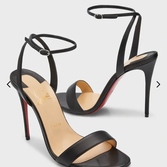 Loubigirl Ankle-Strap Red Sole Sandals - Picture 7 of 8